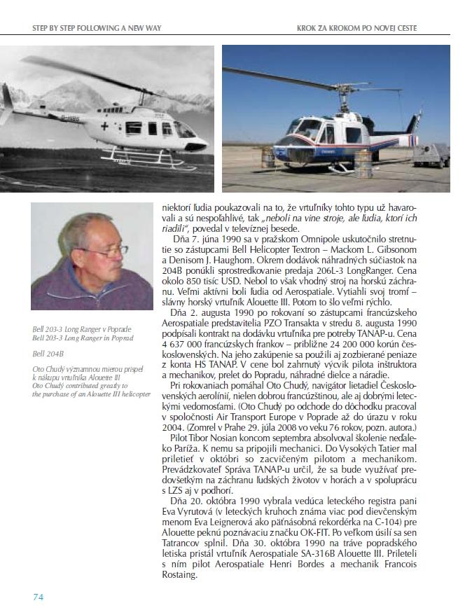 Pavol Svetoň: Vrtuľníky nad Tatrami