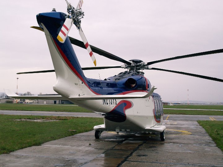 AgustaWestland AW139 N213YS na Košickom letisku