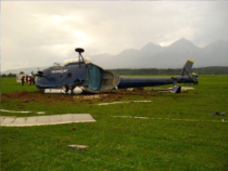 Havária vrtuľníka Mi-8 na Letisku Poprad