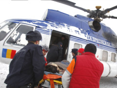 Zima 2012: Záchranárske vrtuľníky v akcii