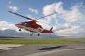Vrtuľník LZZS ATE, Agusta A109 K2, OM-ATE, foto: Pavol Svetoň 