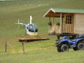 Robinson R-22 Beta - Novozélandská farma Modrová
